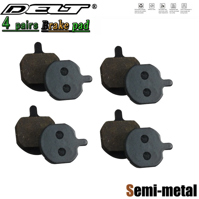 DELT Pair Bicycle Disc Brake Pads,For HAYES Sole,MX2,MX3,MX4,MX5 - Main Image