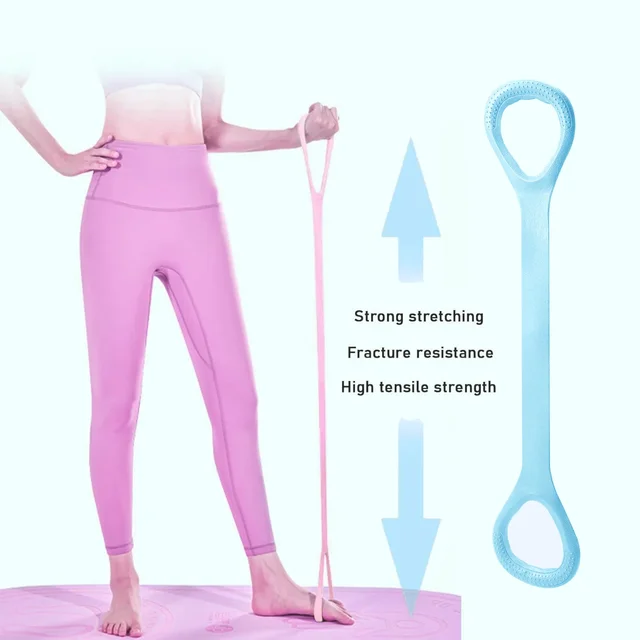 Fitness Workout 8 Resistance Band Arm Back Shoulder Exercise Elastic Training Band Yoga Pilates Physical Therapy Equipment 4