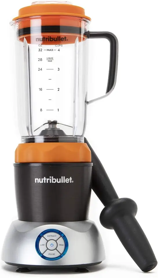 1000 Watt Orange Personal Blender with Nutrient Extraction