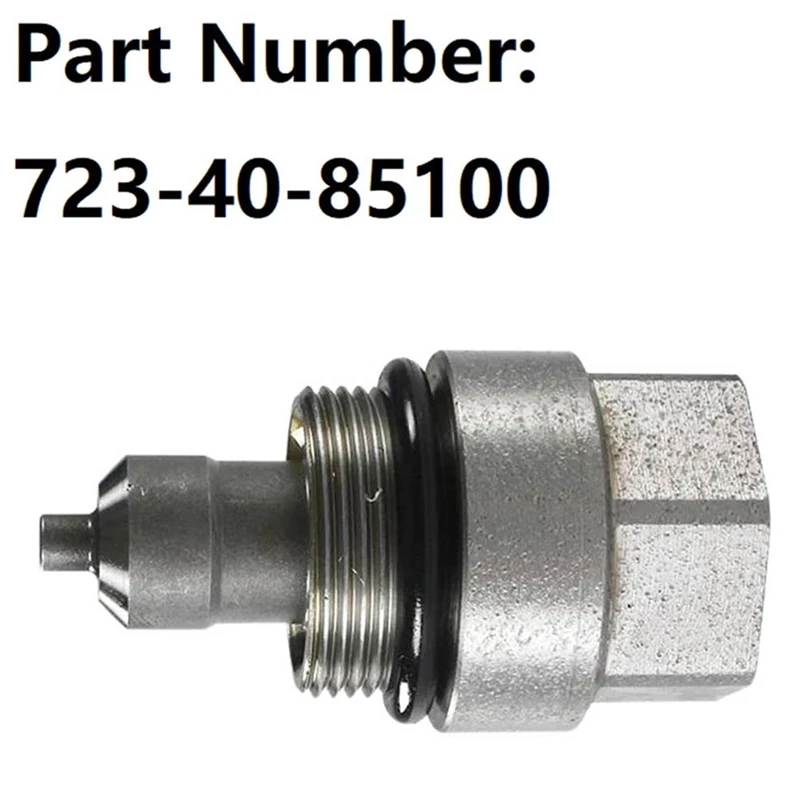 Anticavitation Valve Relief Valve 723-40-85100 For Komatsu PC200-6 PC200-7 PC300-8 PC350-8 PC400-8 Excavator Accessories
