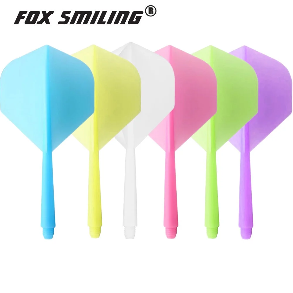 Fox Smiling 3pcs Dart Flights And Shafts 2BA Screw 2 in 1 Dart shaft