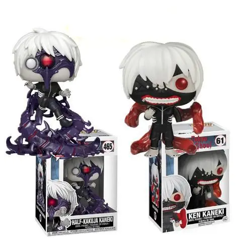 Funko Pop Tokyo Ghoul Half-Kakuja Kaneki #465 61 # Action Figure Bambole Giocattoli Regali Per Bambini Animazione Tokyo Ghoul Pvc Figuras Giocattoli