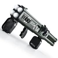 Eva Bullets Gun M202 Quadruple Rocket Launcher Toy Gun Shooting Soft Bullet Weapons For Child Boy Outdoor Shooting Fake Gun Toy  2