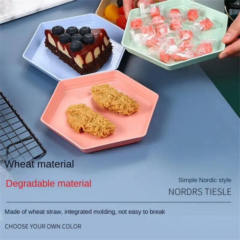 Fruit plate Wooden tableware 1/2PCS Dessert Snack Plate Double Modern Wood Food-grade Multifunctional New Year Fruit Plate Pallet Wooden Tableware
