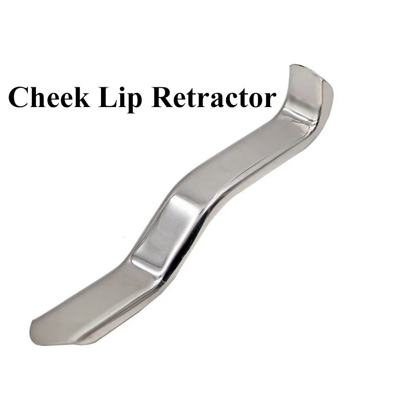 

1pcs Dental Lip Hook Clamps Lip Cheek Retractor Stainless Steel Surgical Implant Mouth Opener Instrument Dentist Tools