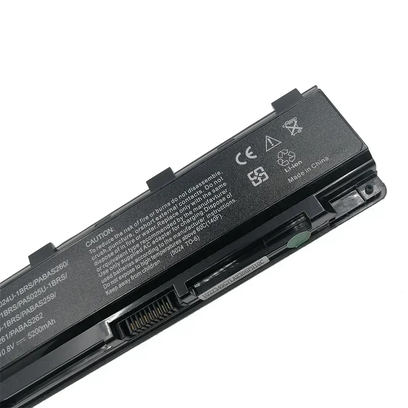 2025 Batteria Del Computer Portatile PER TOSHIBA Satellite C800 C805 C840 C850 C855 C870 L800 L805 L830 L835 L840 L850 L855 PA5024U-1BRS - immagine 6
