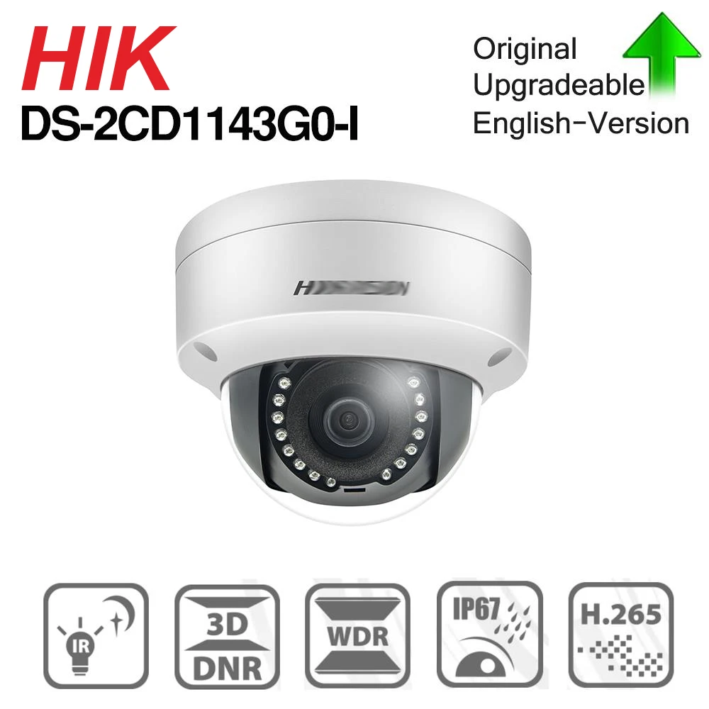 Camera PoE Hikvision DS-2CD1143G0-I – cấp nguồn và truyền dữ liệu qua một cáp mạng