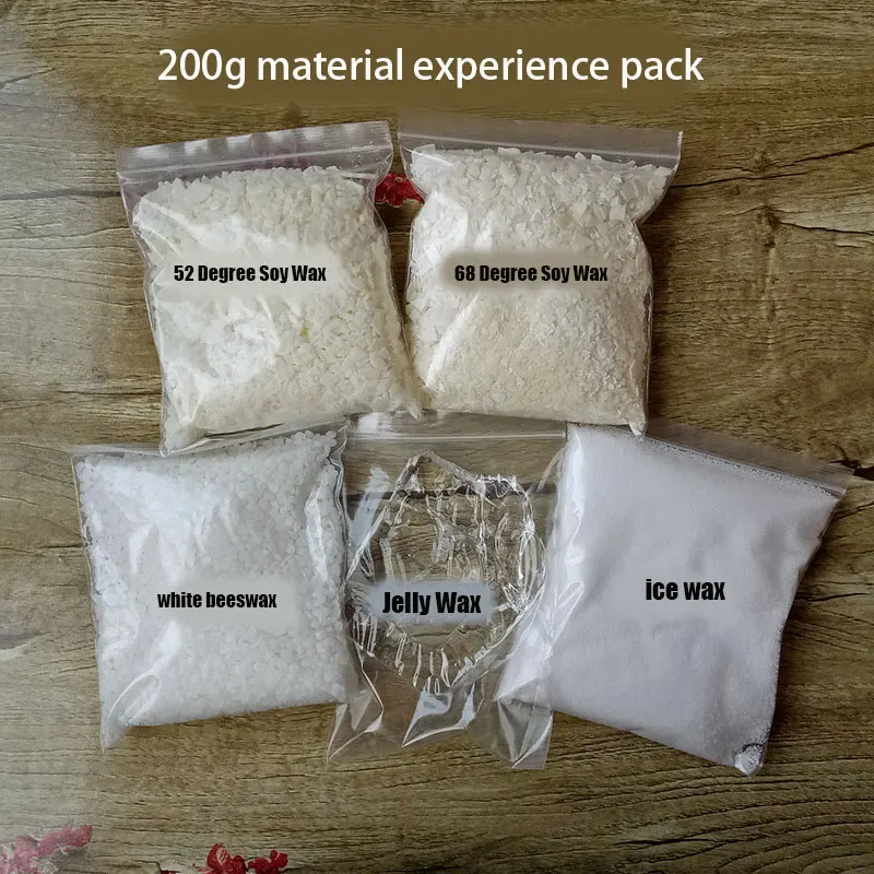 

DIY handmade candle material scented candle raw material soybean wax jelly wax birthday candle material experience pack