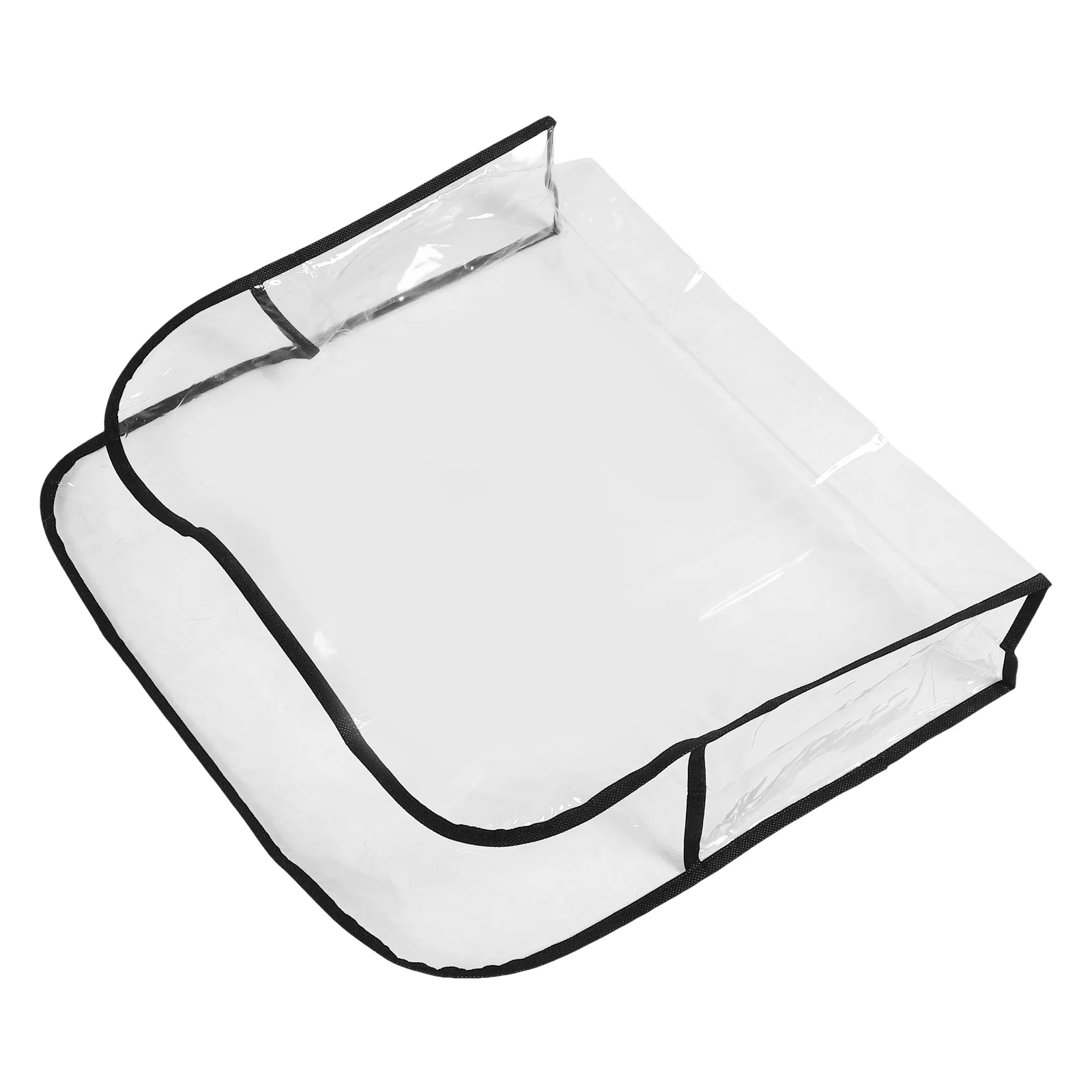 Transparent PVC Salon Chair Back Covers Dye Resistant Protective Dust Cover Easy Install Universal Fit Anti Dust Protector