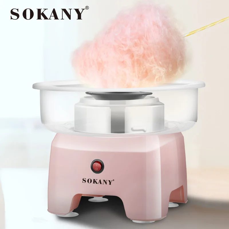 SOKANY520 Cotton Candy Maker Automatic Small Children's COTTON CANDY Maker  AliExpress