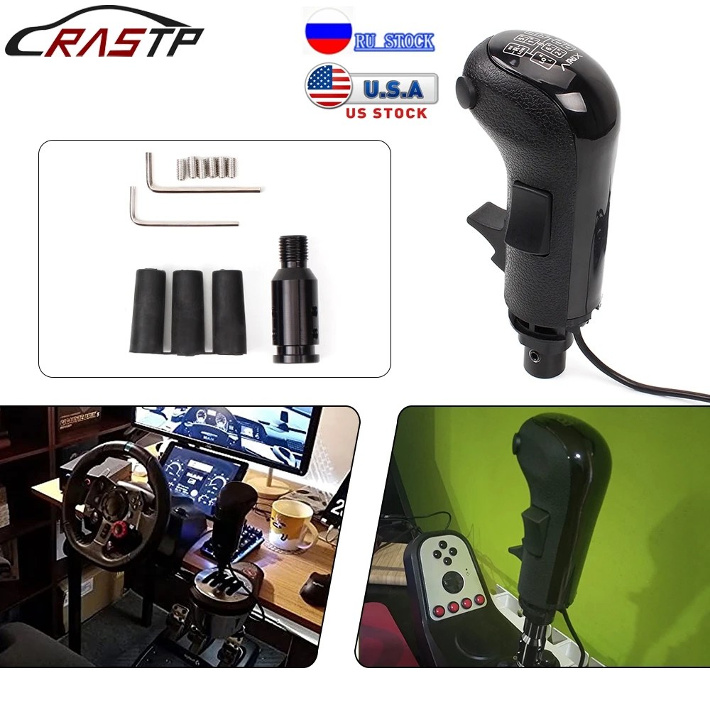 USB Truck Simulator Shifter USB Schalt Knopf Für ATS & ETS2 PC Racing  Shifter