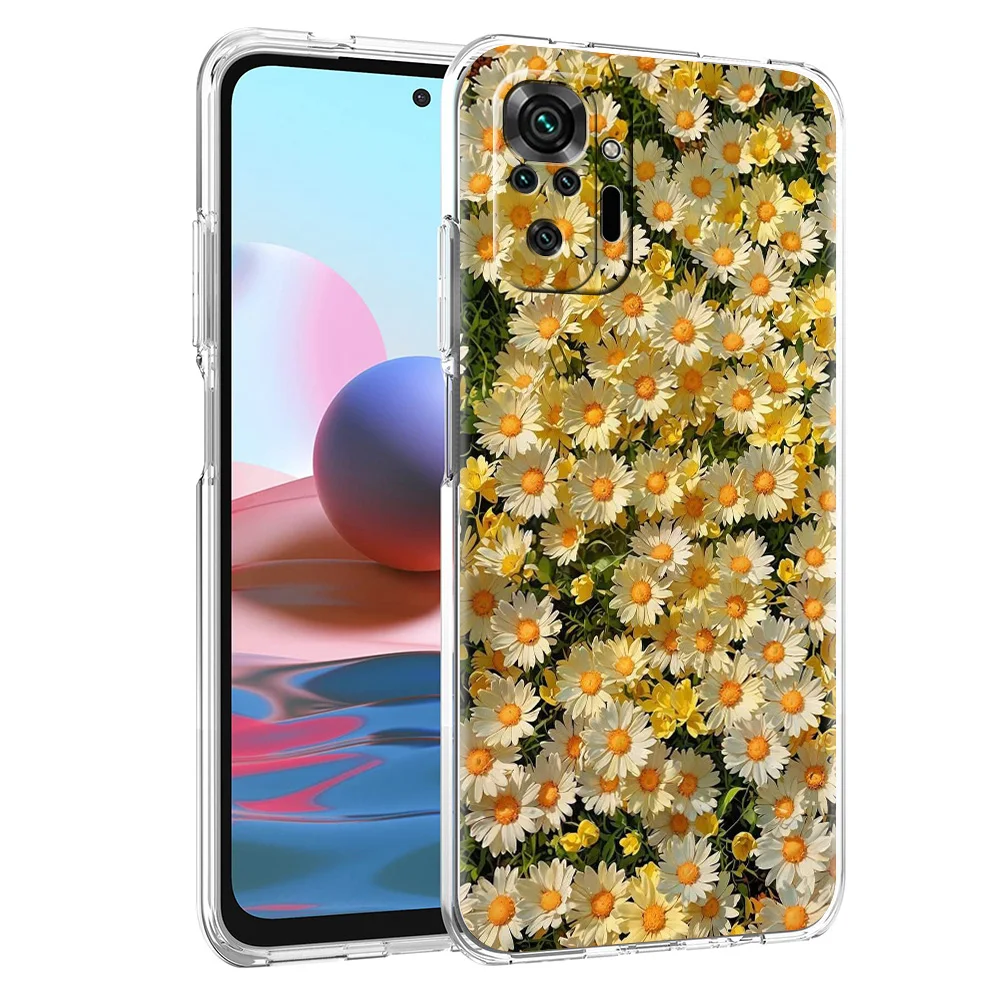 Summer Colorful Flower Soft TPU Phone Case