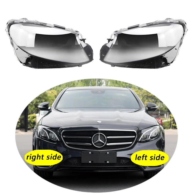 

Прозрачная накладка на переднюю фару Benz W213 2016-2019 E-Class E260 E300