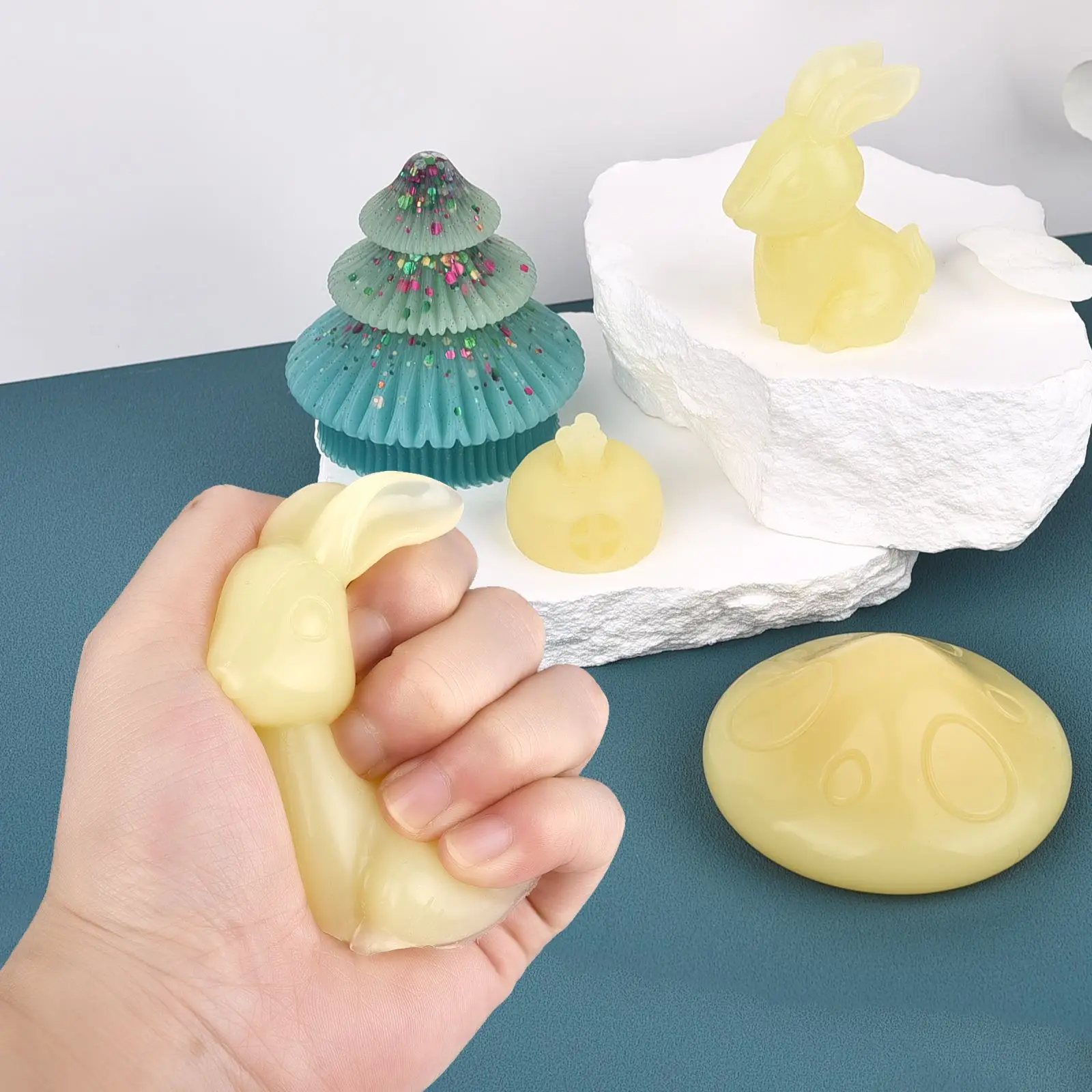 descompressao gel squishy molde silicone liquido 04