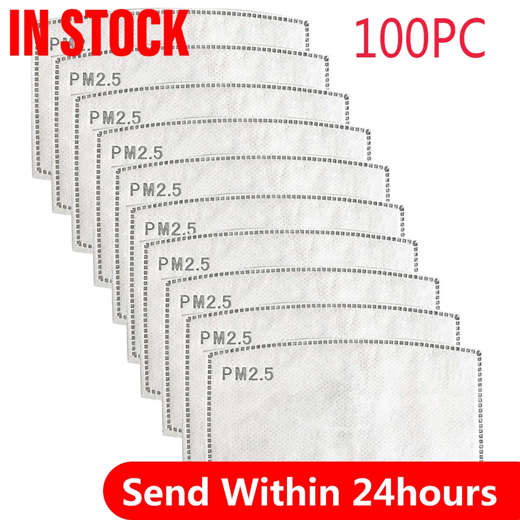 5-слойные фильтры PM2.5 для маски mondkapjes 1-100 шт. |