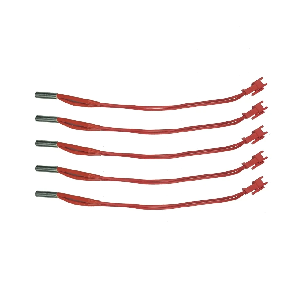 5 Pz/Lotto Flsun Sr/Qq-S Pro/Q5 Serpentina Metallica Per Asta Riscaldante 24V 40W Versione Aggiornata Estrusore Riscaldatore In Rame Placcato Parti Ho