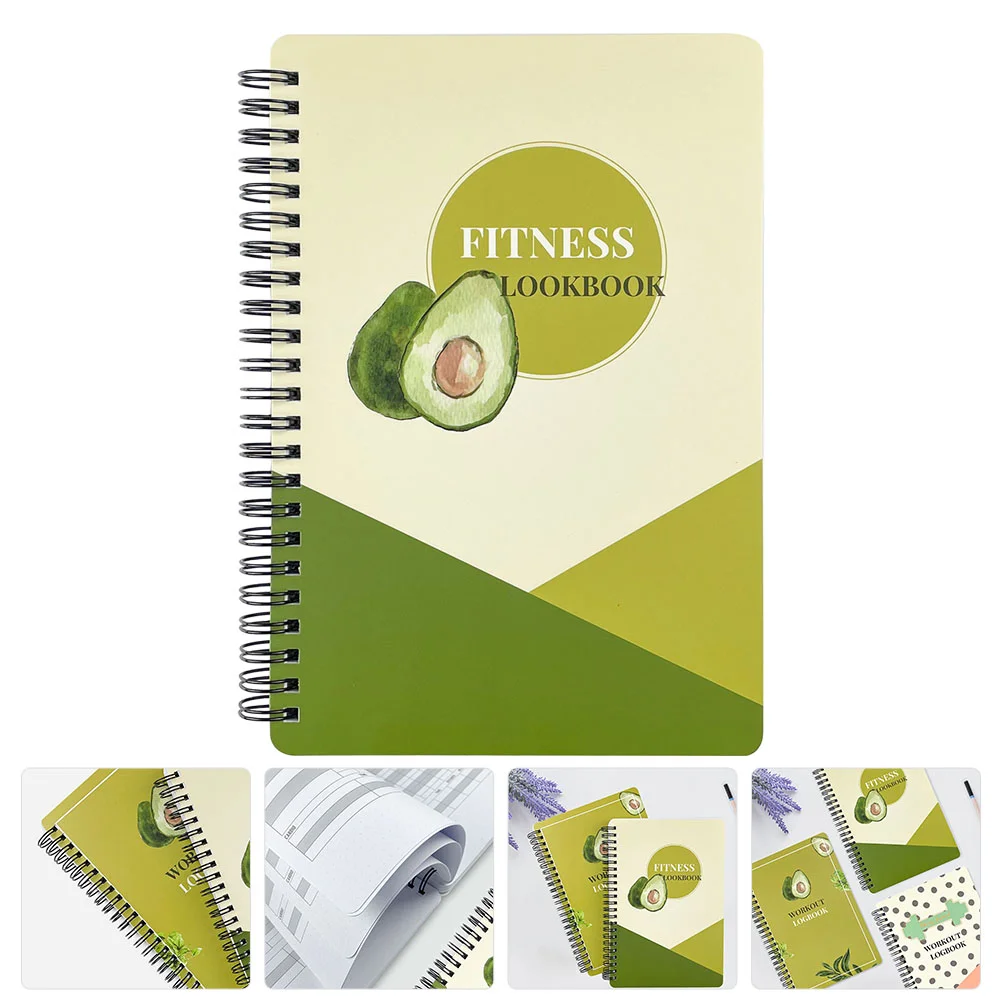 

Fitness Notebook Planning Notepad Coil Writing Training Paper Planner Journal for Women