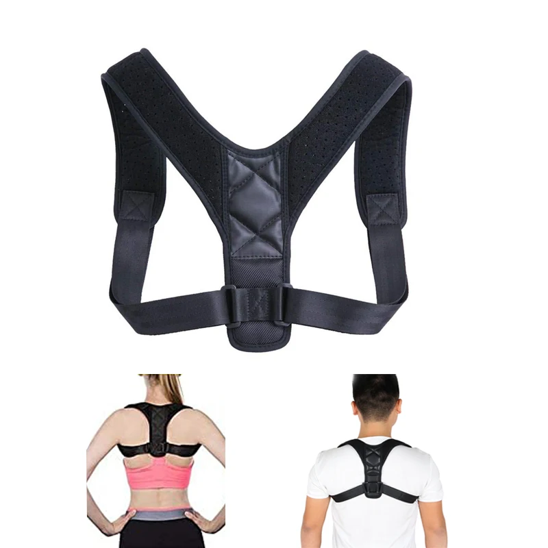 

Men &Women Posture Corrector Scoliosis Back Brace Spine Corset Shoulder Therapy Support Posture Correction Belt Orthopedic Back