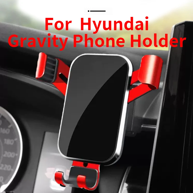 

For Car Cell Phone Holder Air Vent Mount GPS Gravity Navigation Accessories for Hyundai Sonata 11 to 23 Year