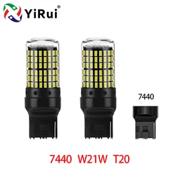 YiRui Enhanced LED Bulbs - Pack of 2, 144 SMD for Reverse and Turn Signal Lights (Red)