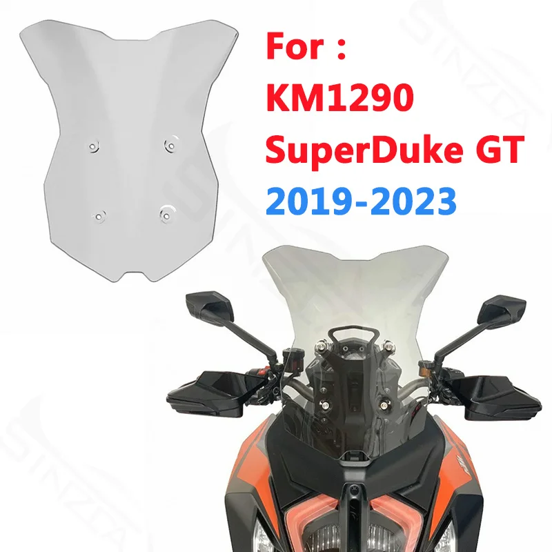 

For KM 1290 SUPERDUKE Super Duke GT 2019 2020 2021 2022 2023 Motorcycle Touring Windscreens Windshield Wind Deflectors Clear