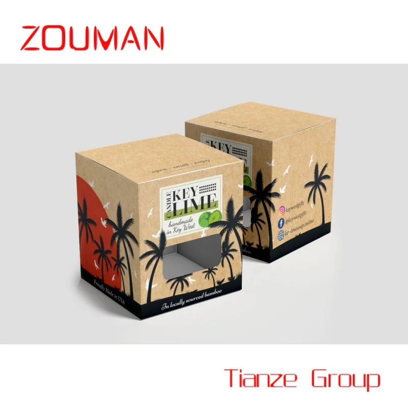 Рисунок 4 - Квадратная складная коробка с логотипом под заказ