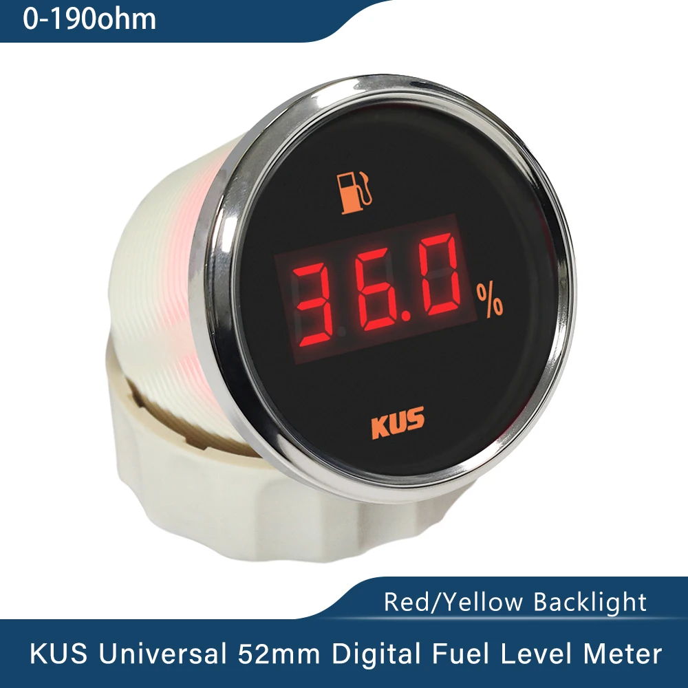 KUS New 0 190ohm 240 33 ohm Signal Fuel Gauge Boat Oil Tank Level
