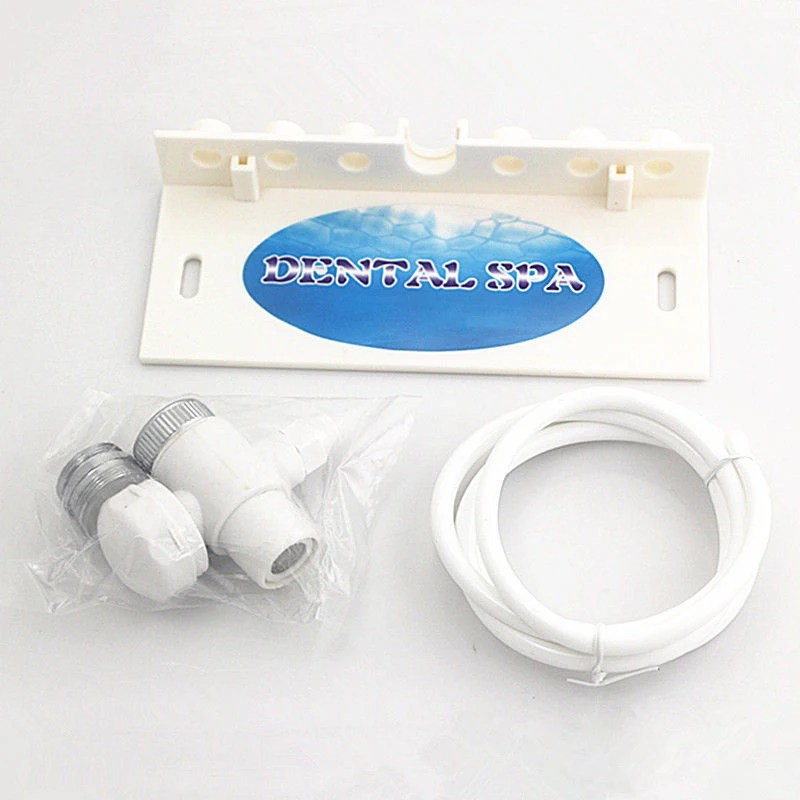 팁 Flosser 수도꼭지 구강 세정기, 물 SPA 제트 치아 클리너 세트, PVC 파이프 칫솔, 치아 미백, 가족 위생