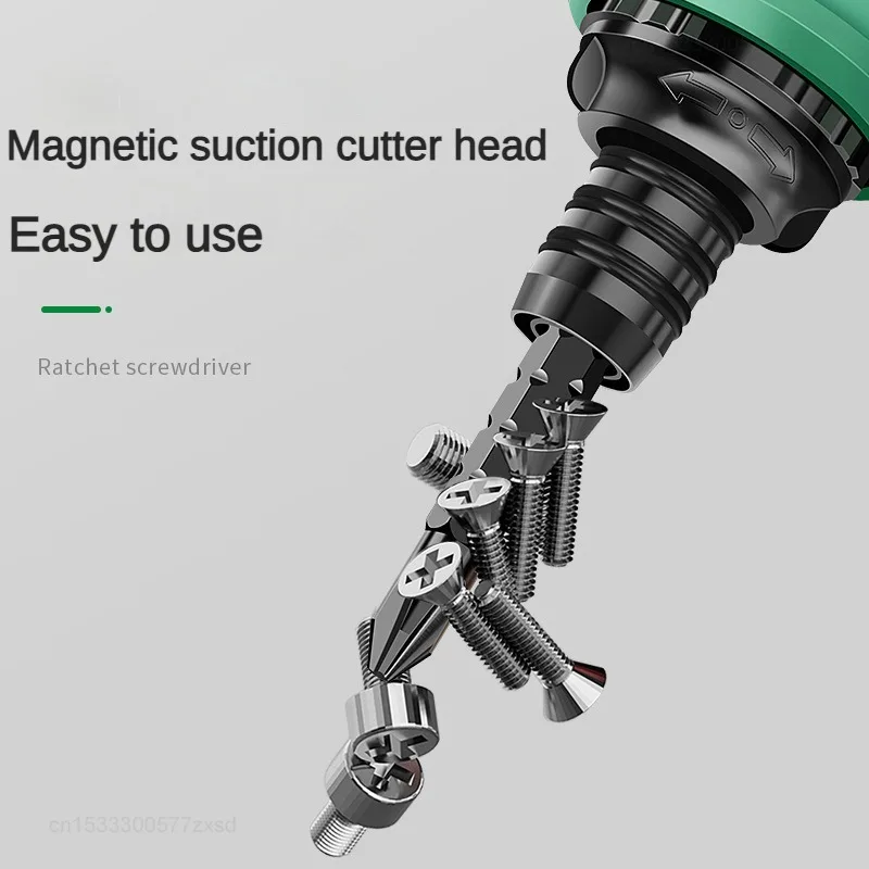 Screwdriver Set Ratchet Screwdriver Set Multifunctional Adjustable Inner Cross Shaped Triangular Plum Xiaomi