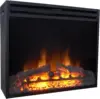 23-In. Freestanding 5116 BTU Electric Fireplace Heater Insert w/ Remote Control & Timer Flame Effect, Safety Shut Off, Dimmer 1