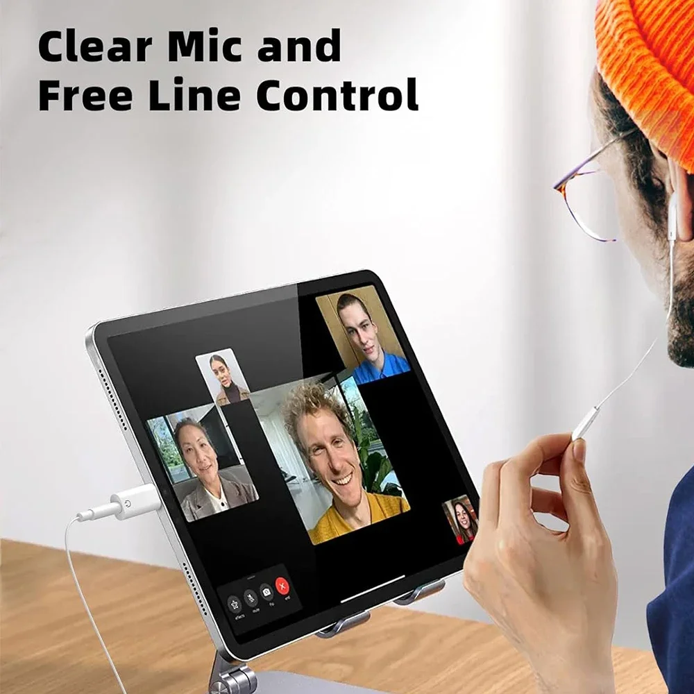 USB-C to 3.5mm Audio Headphone Adapter - High-Fidelity Sound Quality Adapter
