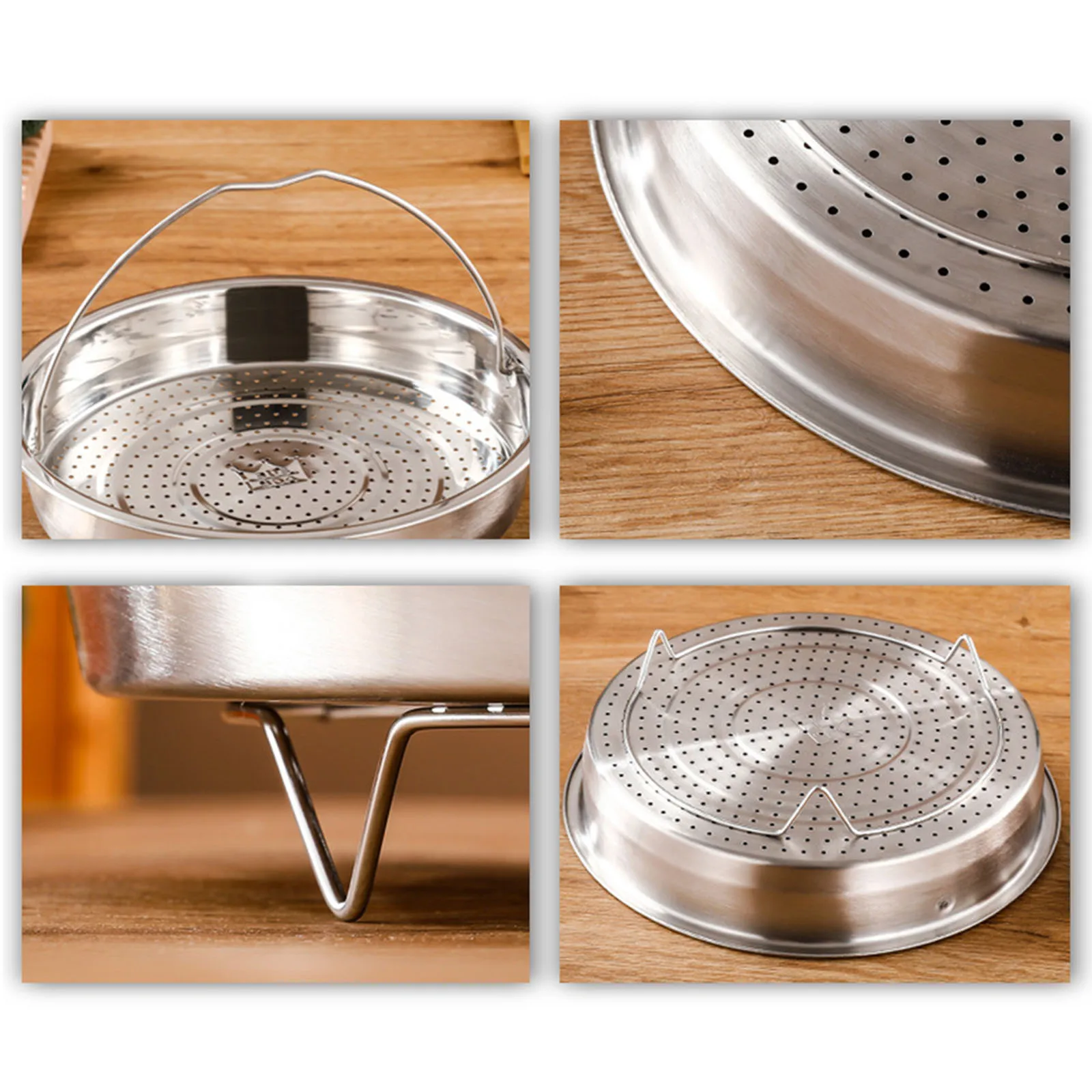 Panier Vapeur Inox 18/8 Ø 18 Cm – Universel, Robuste & Multi-Usages Pour Tous Vos Cuissons