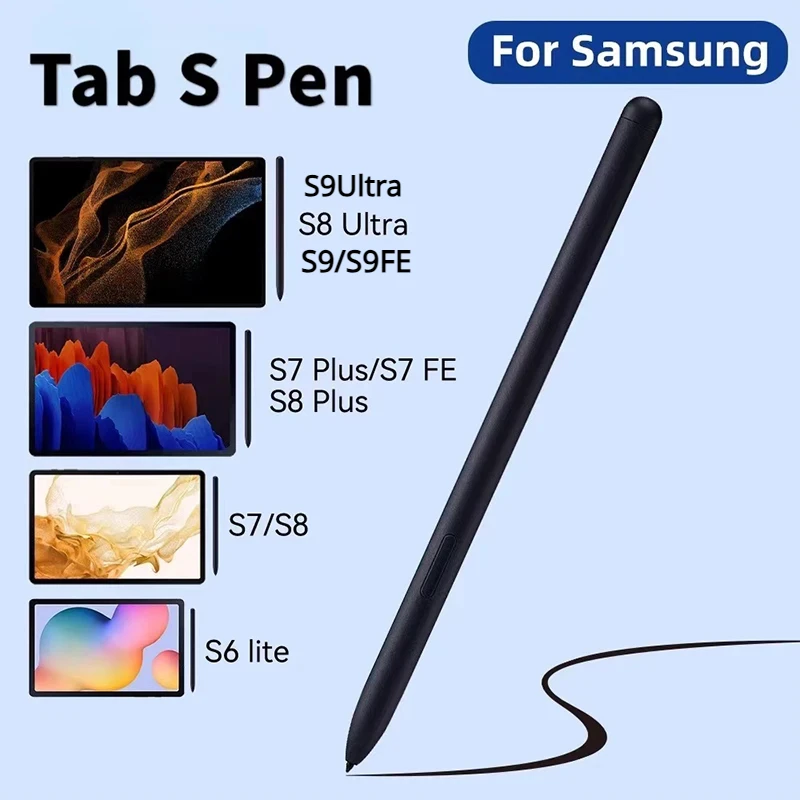 삼성 S 펜 스타일러스 터치 펜, 삼성 갤럭시 태블릿 S8 S7 FE S6 라이트 S7 + S8 + S9 S9FE 터치 펜, 블루투스..