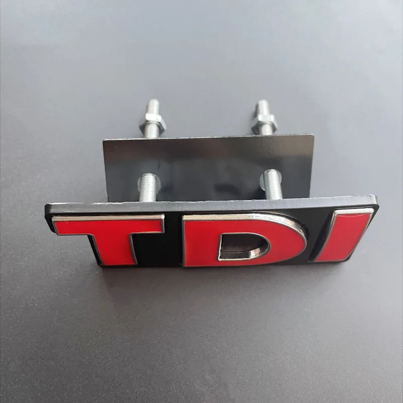 Lettere 3D TDI In Metallo Per Auto - Adesivi Emblema Per MK2 MK4 MK5 MK6 MK7, Argento - Foto 6