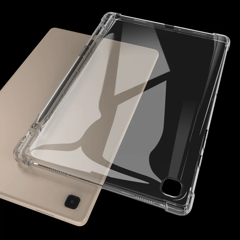 Silicone TPU Anti-Drop Tablet Case with Pen Tray