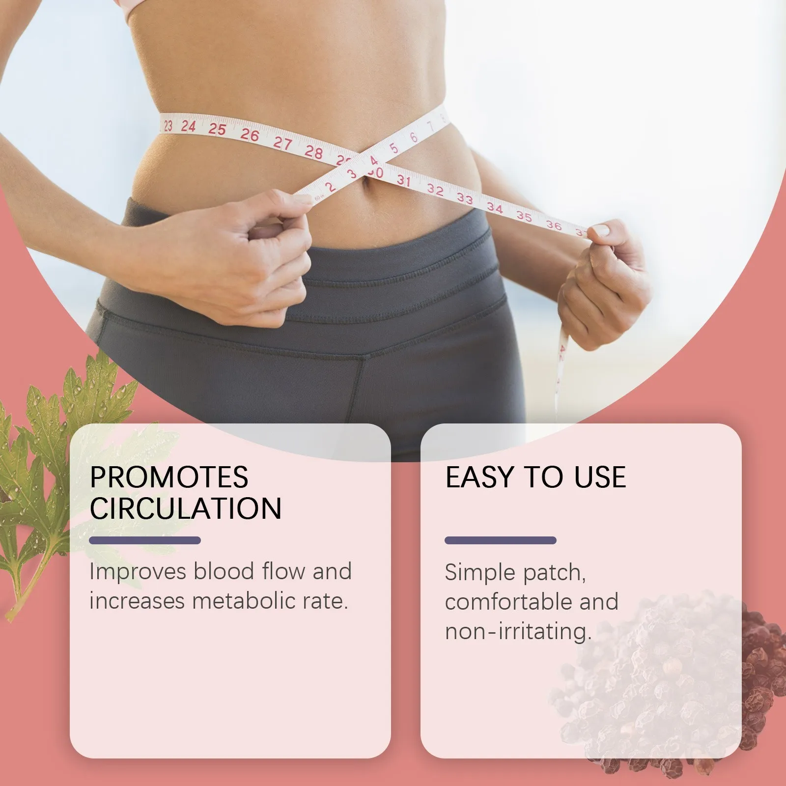 GLP-1 Slimming Patches-Advanced Transdermal Fat Burner for Women, Appetite Control & Body Contouring Non-Invasive