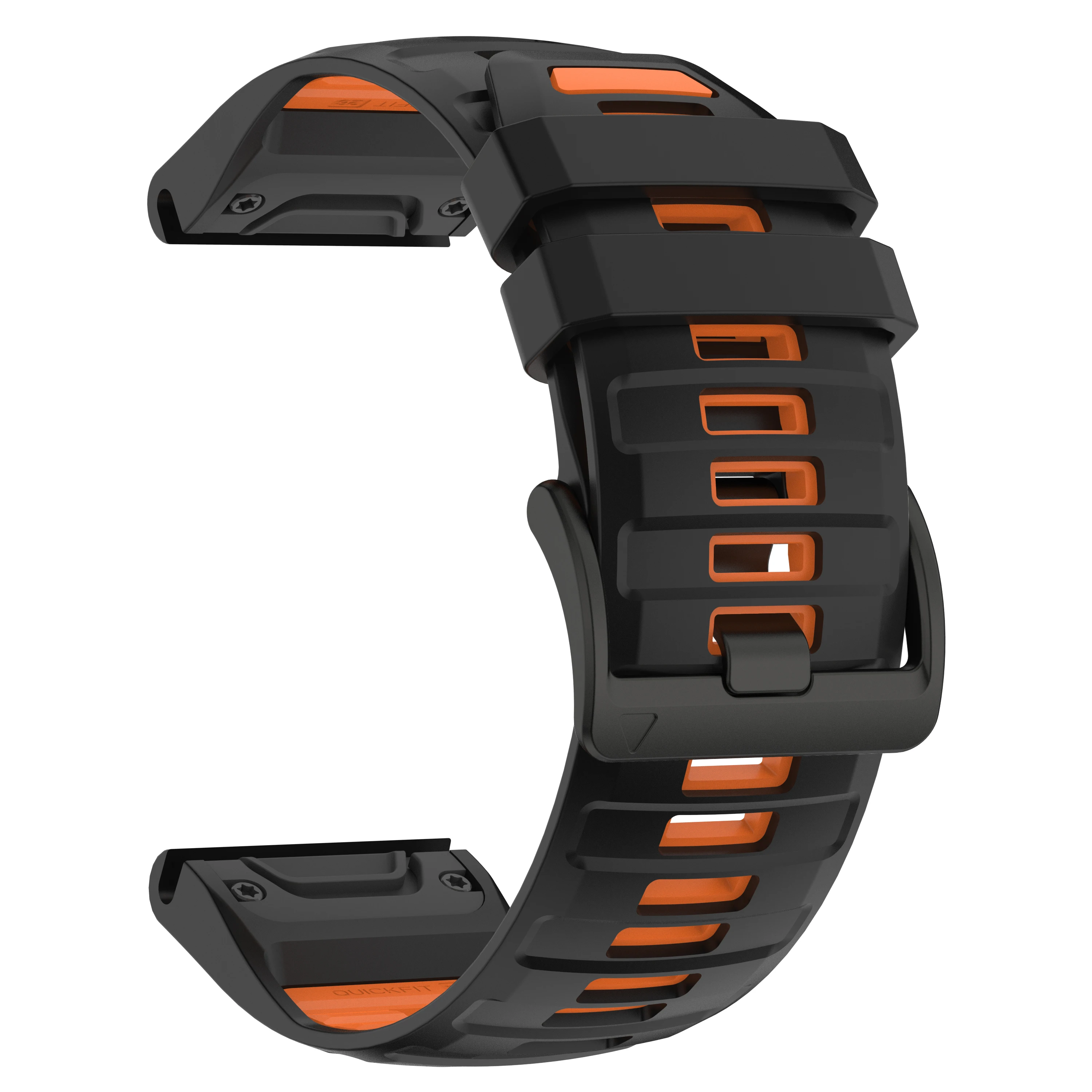 Premium Silicone QuickFit Watch Band Strap for Fenix Watches - 22/26mm, Sleek and Durable Design