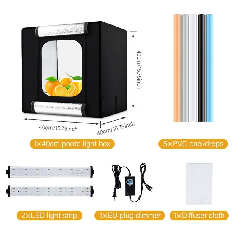 صندوق إضاءة استوديو فاخر ٦٠ سم