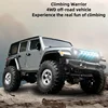 2024 New Electric Remote Control Car Toy Wrangler Model Off-road Jeep Children's Remote Control Four-wheel Drive Toy Car 1