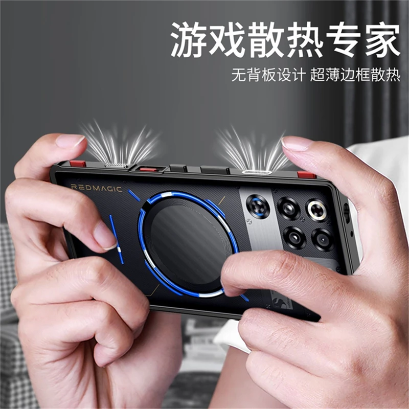 Aluminium Alloy Cooling Phone Case with Medium Frame Border