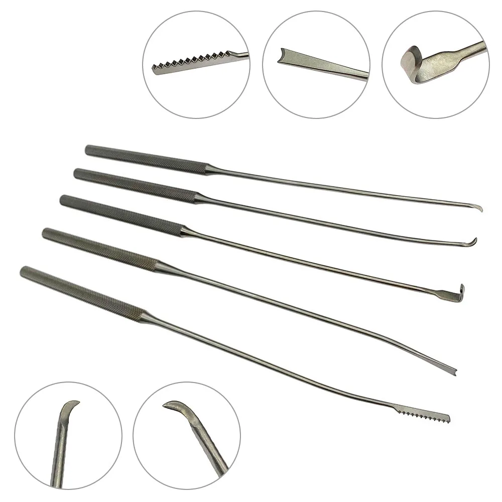 

Micro Retractor Elevators Hook Stainless Steel Micro Knives Shovel Blade 1pc Plastic Surgical instruments