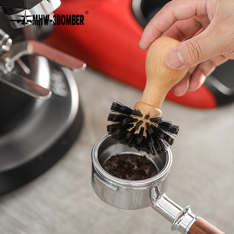 Spazzola per la pulizia della macchina del caffè, 2 pezzi
