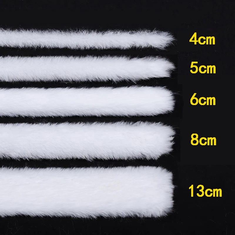 1m Faux Rabbit Fur Apparel Sewing Fluffy Trim Trimming Fabric for Artificial Fur Strips Cuffs DIY Accessory Garment Decoration fur fabric