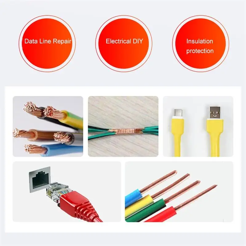 Heat Shrink Tube Soft Colorful Boxed Insulation Waterproof Flame Retardant Sleeve