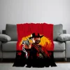 R-Red D-Dead R-RedemptionS 2 Skicomfort Warm Soft Home Kids Lunch Blanket Suitable For Living Room Office Daily Travel Gifts 2