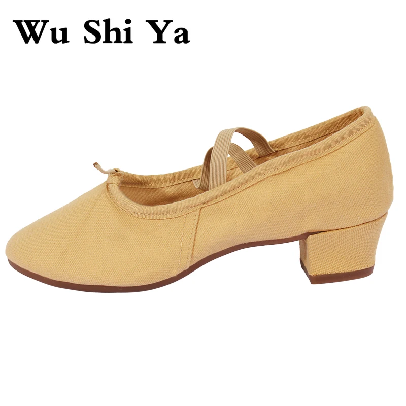 

Women Dance Shoes for Girls Low Heel Black Soft Dancing Shoes Comfortable Black Outdoor Entire Bottom Latin Ballroom Dance Shoe