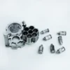 Metal Polyhedral Dices Set With Revolver Cylinder Dices Storage Multi-Sided Dices Adult Kid Plaything Perfect For 6