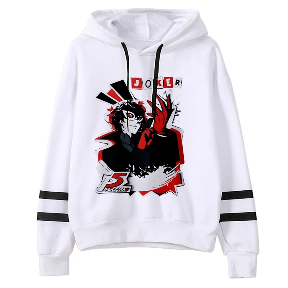 

Persona 5 hoodies women aesthetic graphic 90s long sleeve top Hood sweatshirts women anime Hooded Shirt