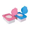 Wet Tissue Box Seal Baby Wipes Paper Storage Box Dispenser Holder Household Plastic Dust-proof Tissue Box with Lid 3