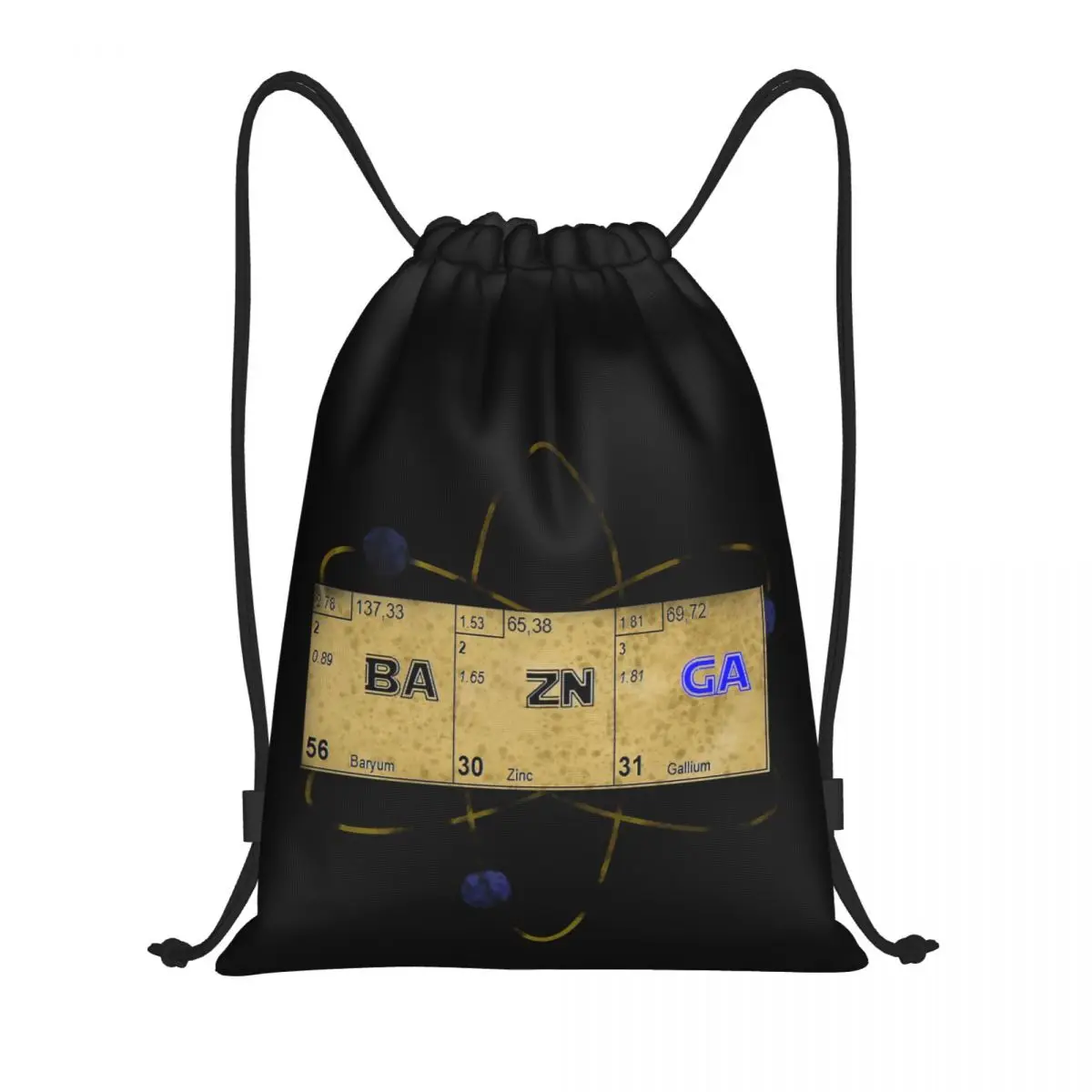 

Drawstring Bags Gym Bag Bazinga Chemistry 3 Sports activities Unique Backpack Field pack Humor Graphic